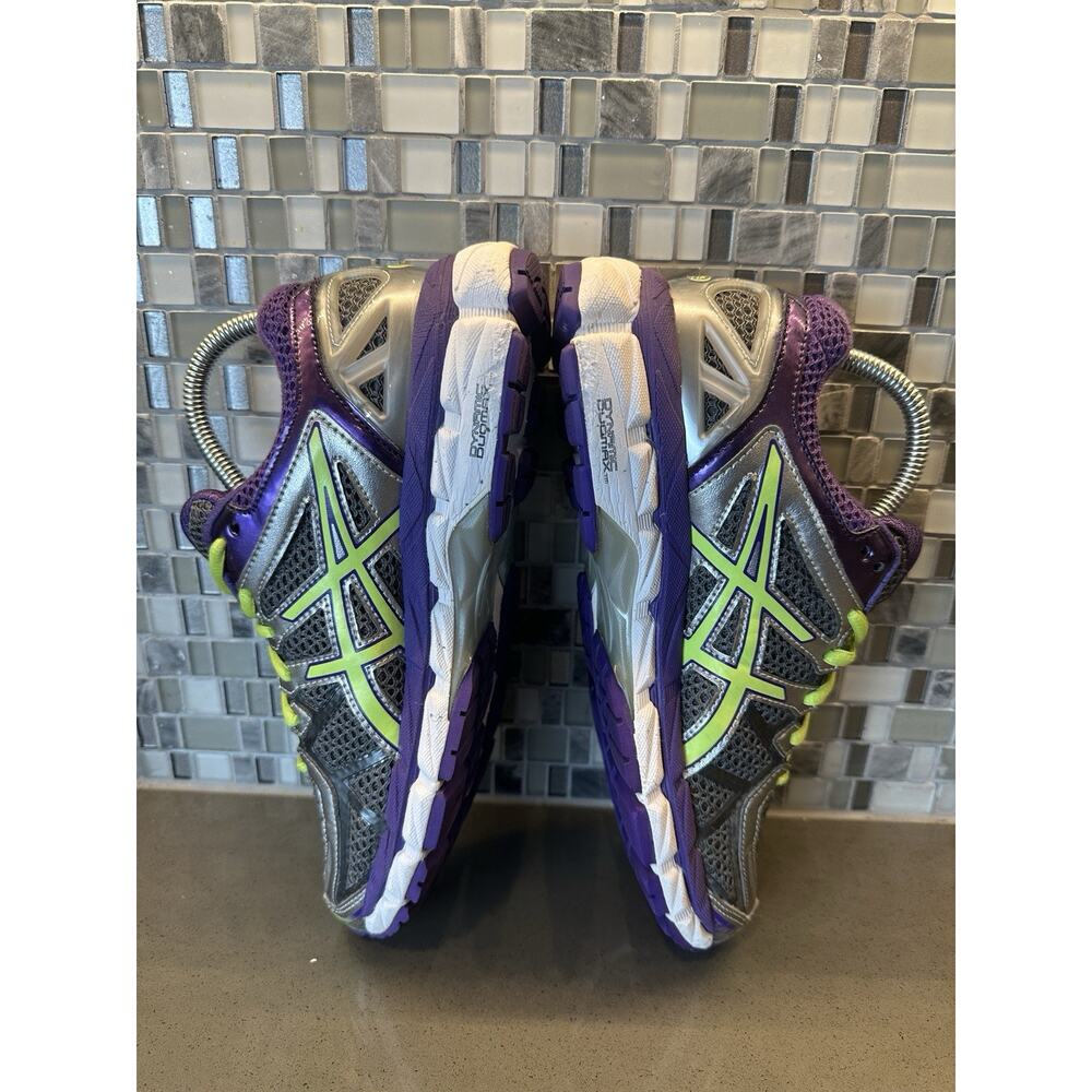 ASICS GEL Kayano 21 Women’s US 7.5 EU 39 Gray Purple Running Shoes T4H7N - Picture 15 of 16